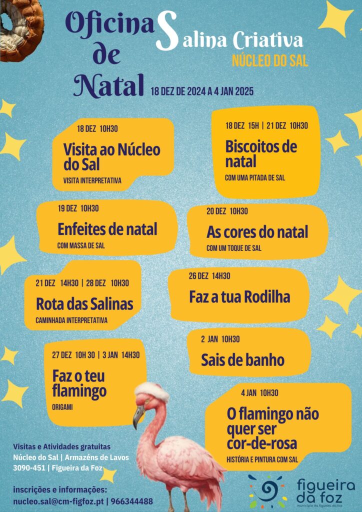 Núcleo Museológico do Sal cartaz natal 2024