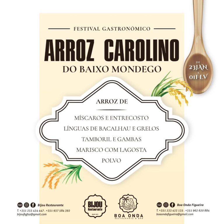 festival arroz carolino boa onda