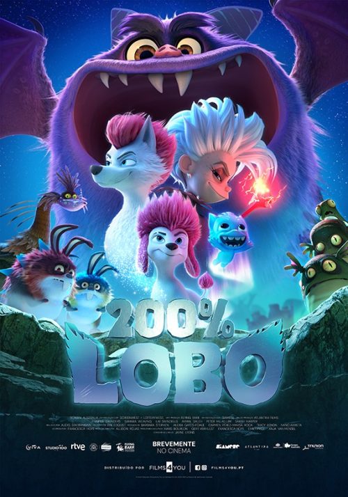 200 % Lobo Cartaz