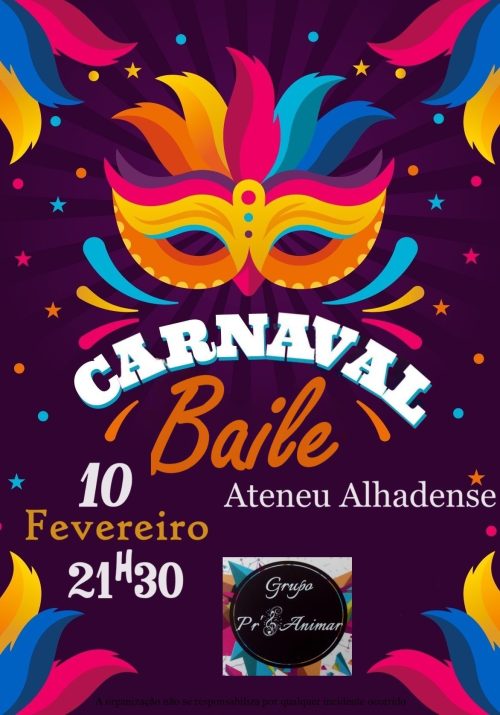 Carnaval Figueira da Foz 2024 Baile de Carnaval Ateneu Alhadense