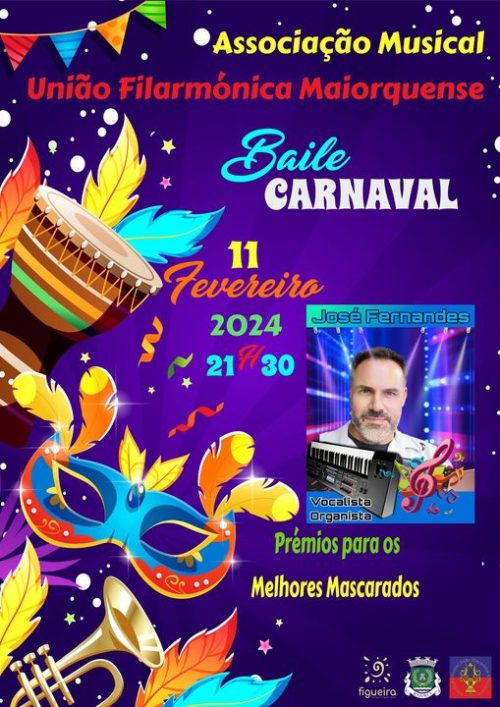 Carnaval na Figueira da Foz 2024 Baile de Carnaval filarmónica maiorquense