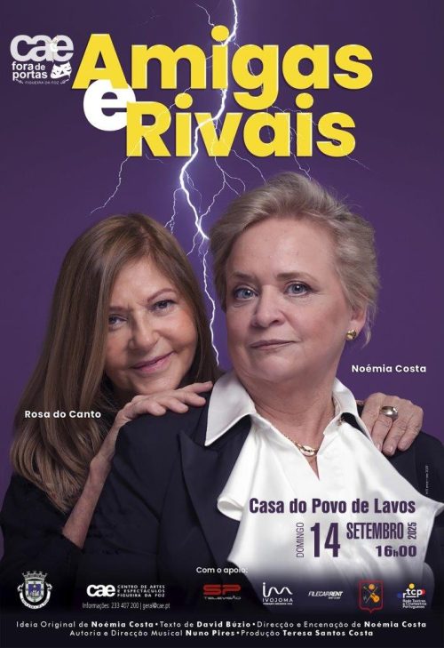 amigas e rivais teatro lavos 2025