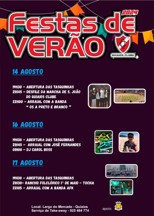 festas verao quiaios clube 2024