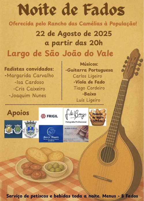 noite de fados racncho camelias figueira 2025